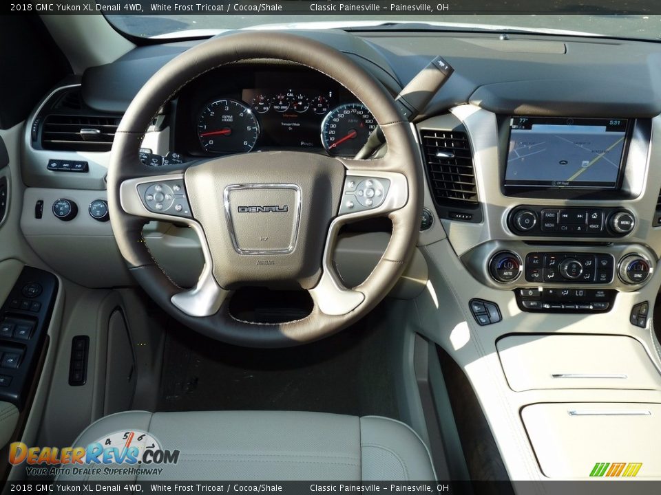 Dashboard of 2018 GMC Yukon XL Denali 4WD Photo #10
