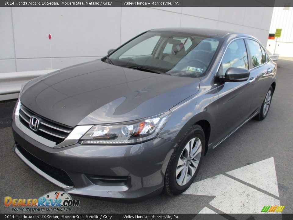 2014 Honda Accord LX Sedan Modern Steel Metallic / Gray Photo #9