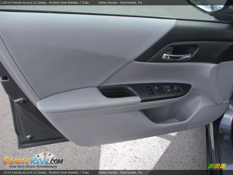 2014 Honda Accord LX Sedan Modern Steel Metallic / Gray Photo #10
