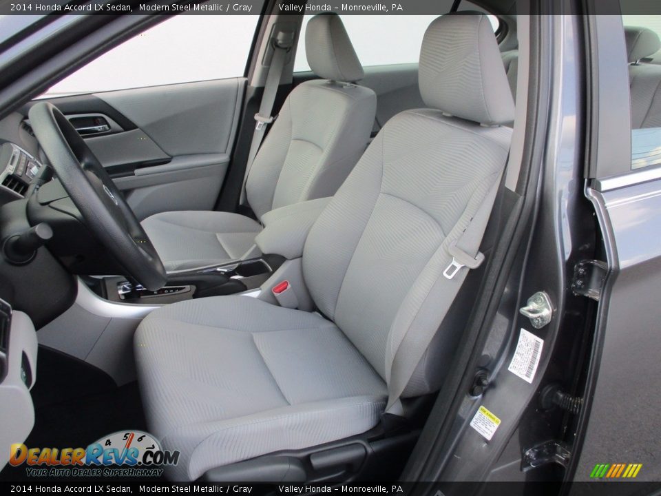 2014 Honda Accord LX Sedan Modern Steel Metallic / Gray Photo #11