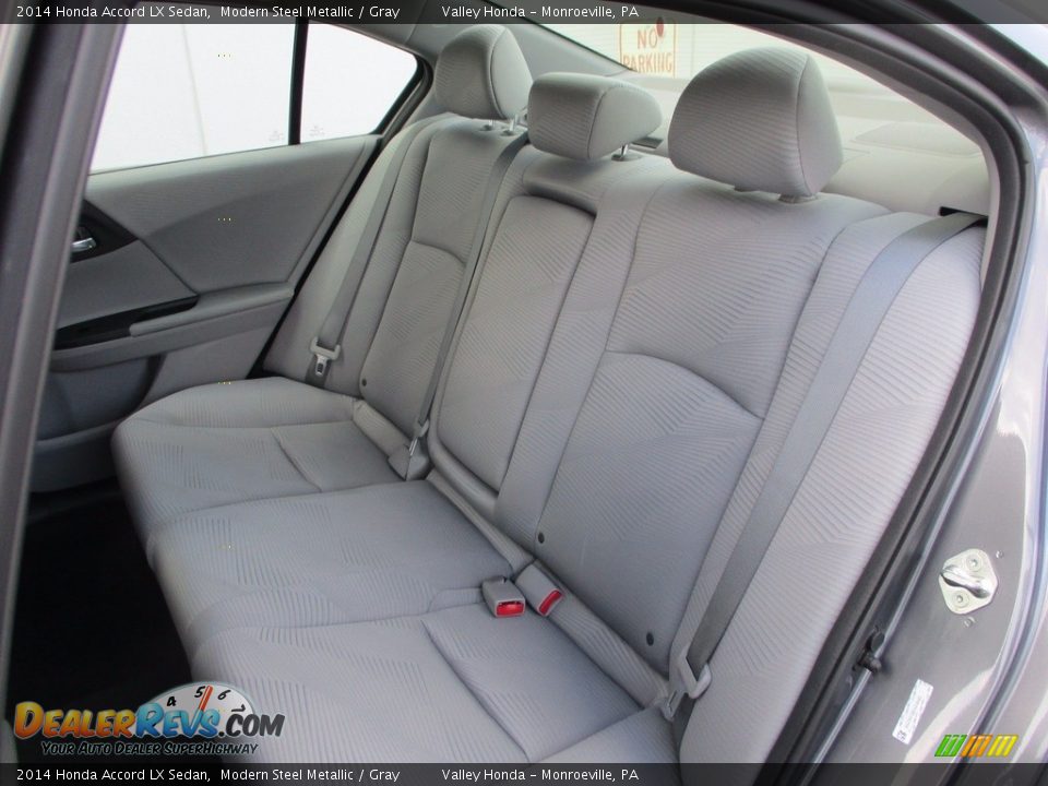 2014 Honda Accord LX Sedan Modern Steel Metallic / Gray Photo #12