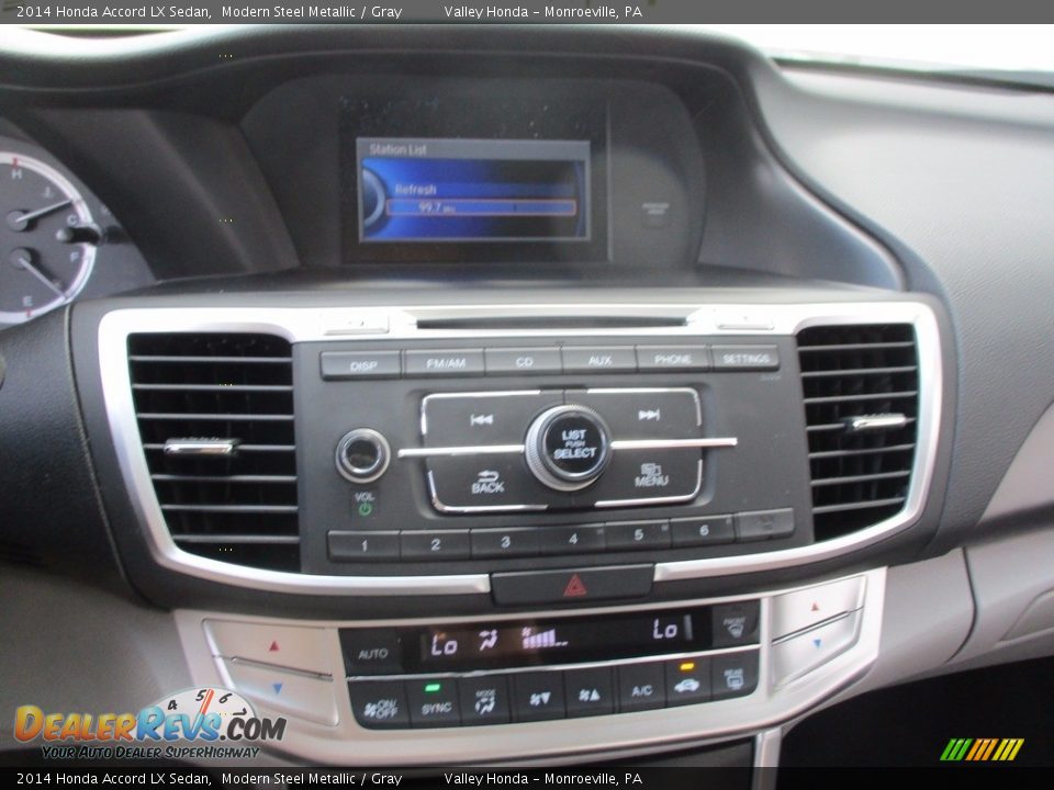2014 Honda Accord LX Sedan Modern Steel Metallic / Gray Photo #15