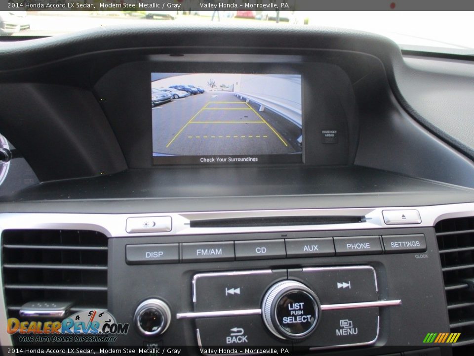 2014 Honda Accord LX Sedan Modern Steel Metallic / Gray Photo #16