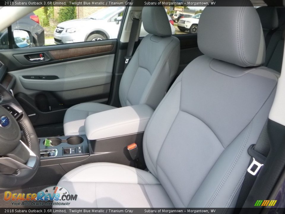 Front Seat of 2018 Subaru Outback 3.6R Limited Photo #14