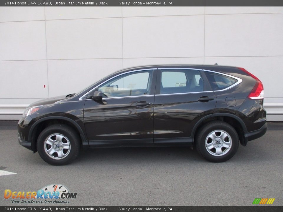2014 Honda CR-V LX AWD Urban Titanium Metallic / Black Photo #2