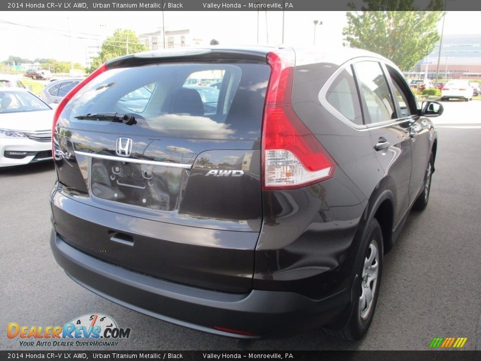 2014 Honda CR-V LX AWD Urban Titanium Metallic / Black Photo #5