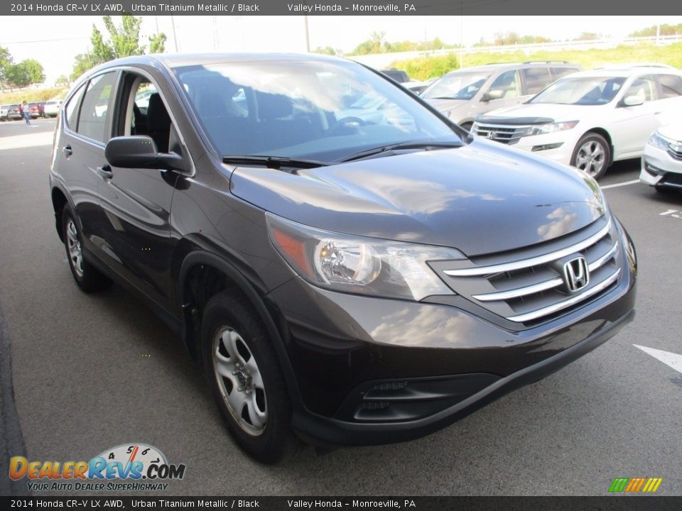 2014 Honda CR-V LX AWD Urban Titanium Metallic / Black Photo #7