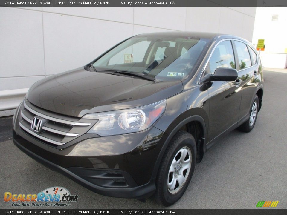2014 Honda CR-V LX AWD Urban Titanium Metallic / Black Photo #9