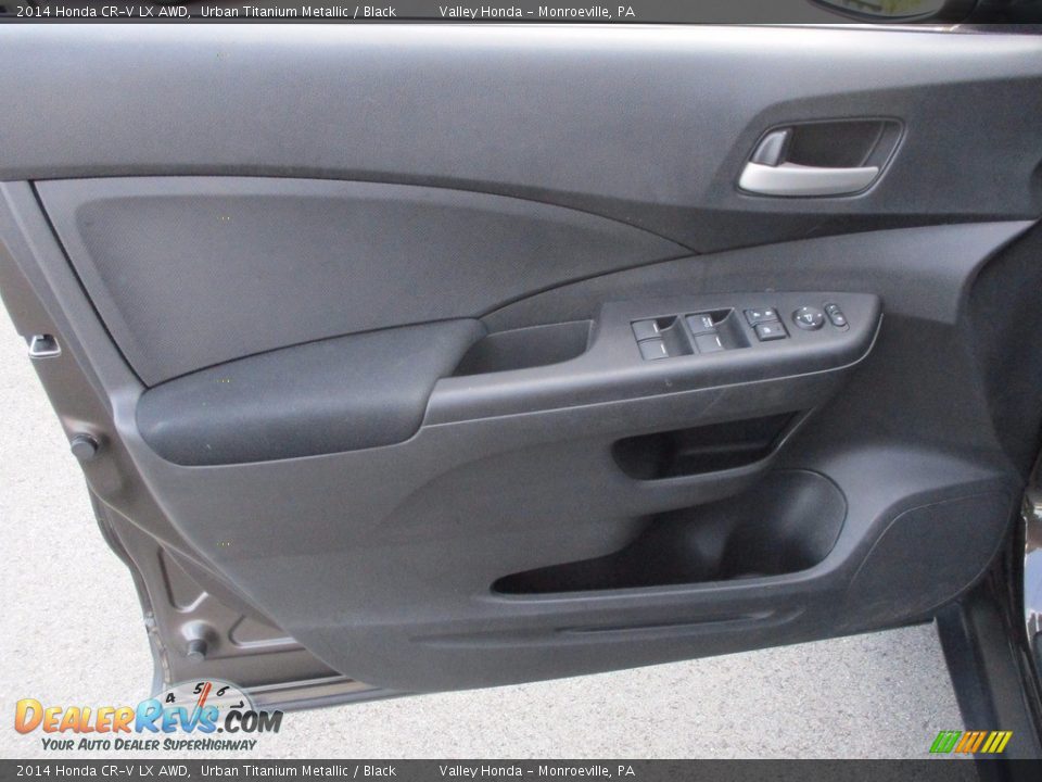 2014 Honda CR-V LX AWD Urban Titanium Metallic / Black Photo #10