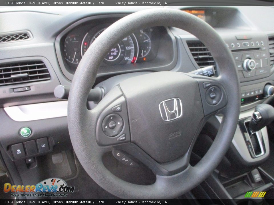 2014 Honda CR-V LX AWD Urban Titanium Metallic / Black Photo #13