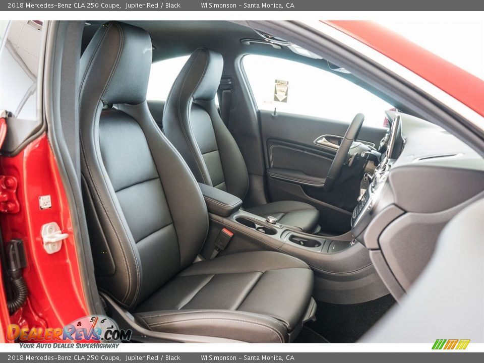 2018 Mercedes-Benz CLA 250 Coupe Jupiter Red / Black Photo #2