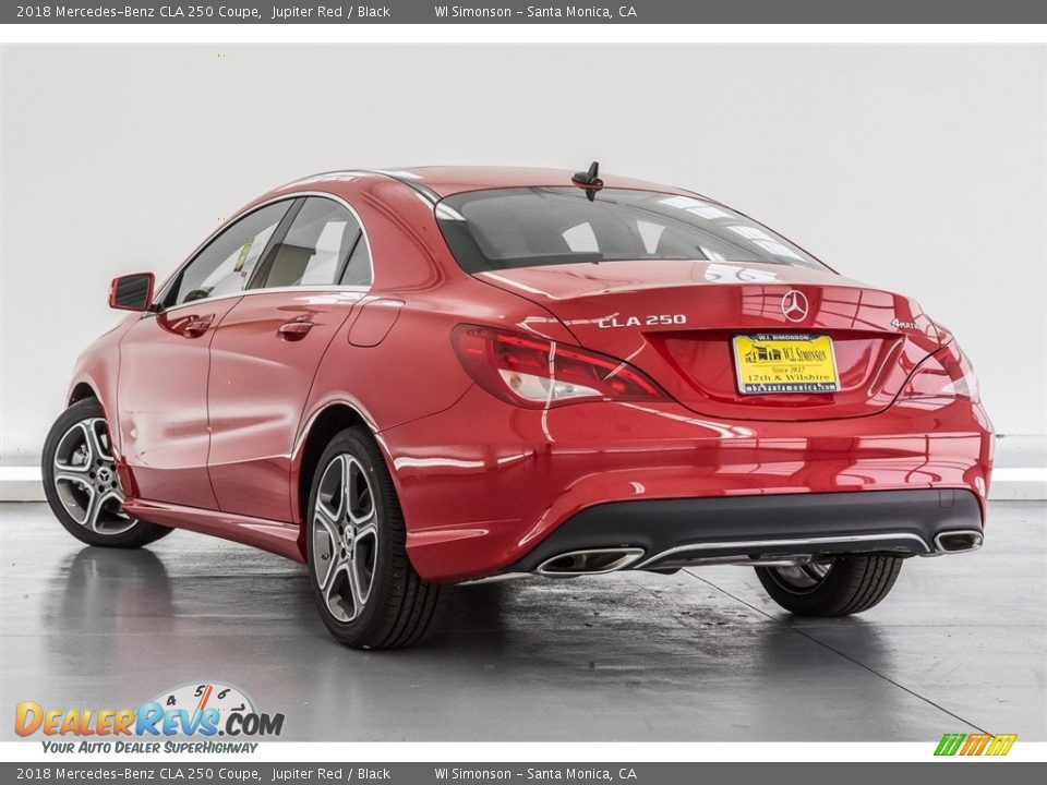 2018 Mercedes-Benz CLA 250 Coupe Jupiter Red / Black Photo #3