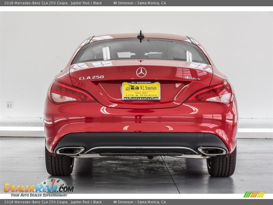 2018 Mercedes-Benz CLA 250 Coupe Jupiter Red / Black Photo #4