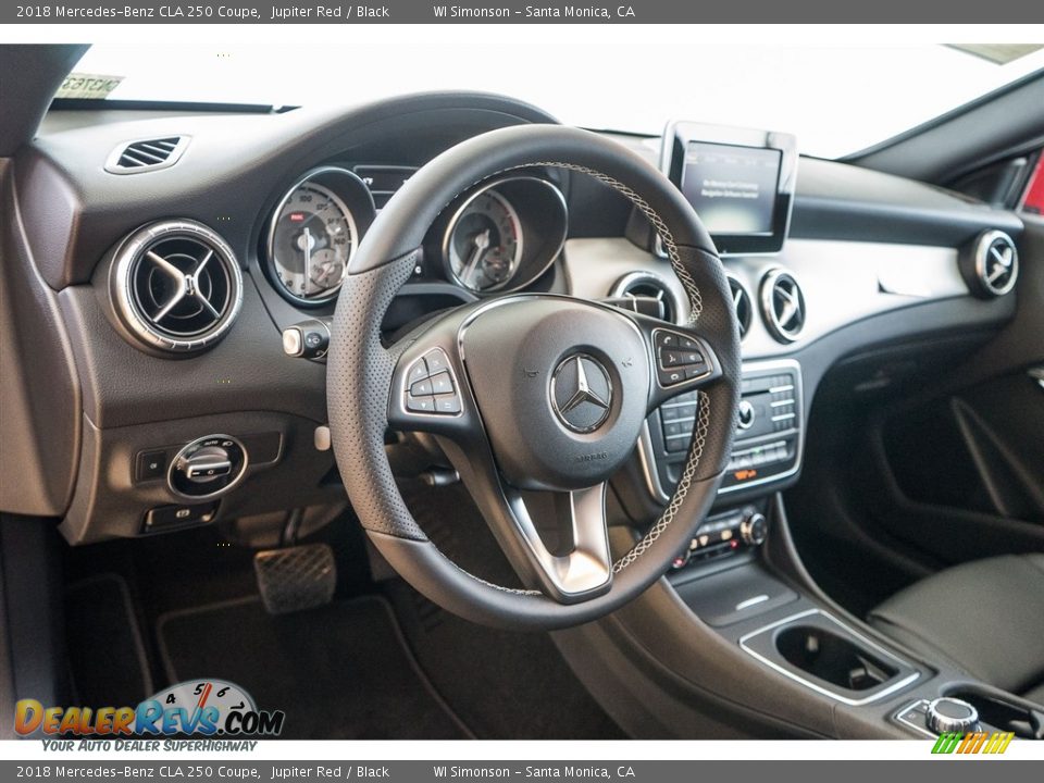 2018 Mercedes-Benz CLA 250 Coupe Jupiter Red / Black Photo #6