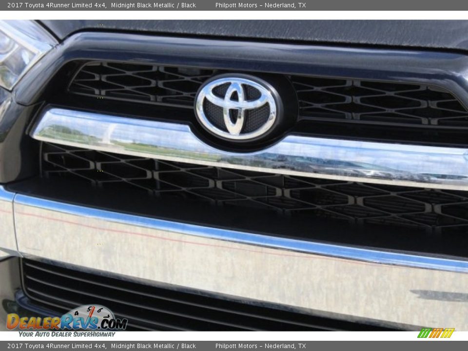 2017 Toyota 4Runner Limited 4x4 Midnight Black Metallic / Black Photo #4