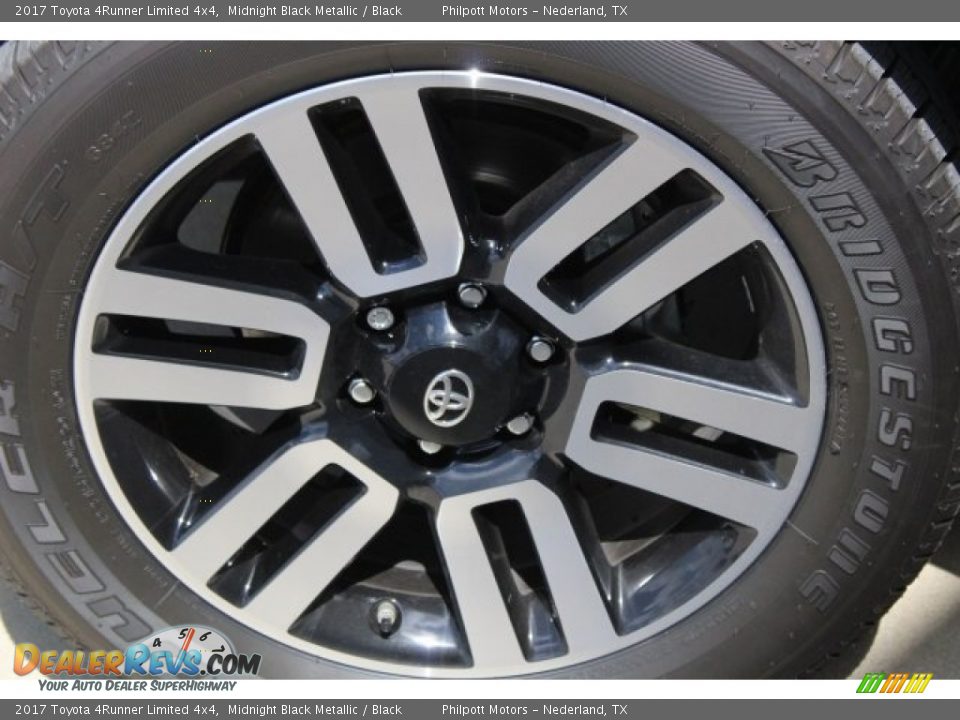 2017 Toyota 4Runner Limited 4x4 Midnight Black Metallic / Black Photo #5