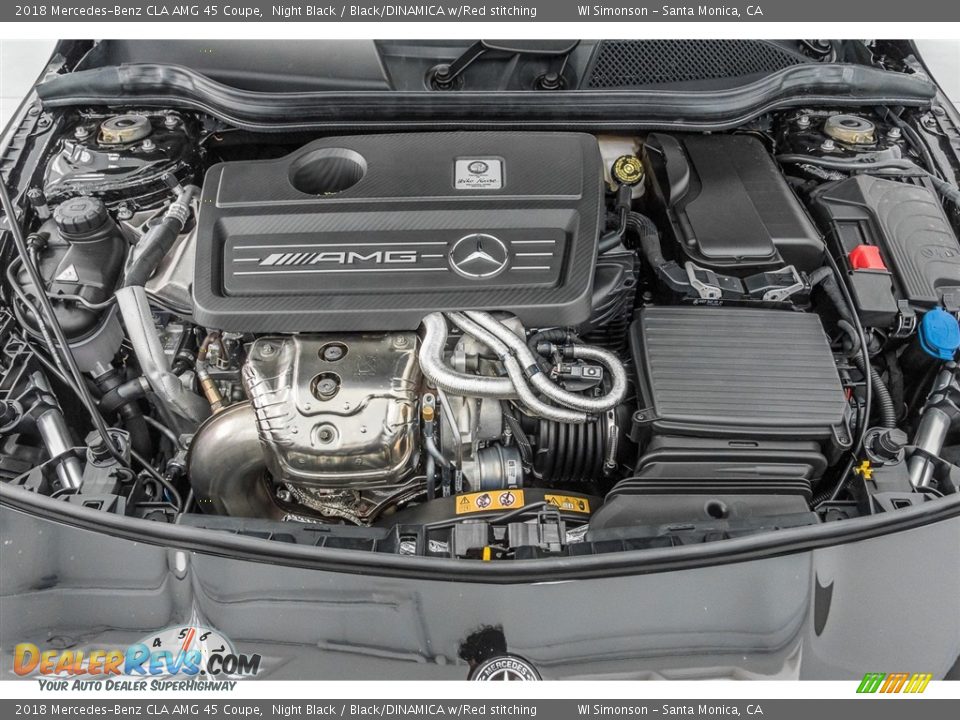 2018 Mercedes-Benz CLA AMG 45 Coupe 2.0 Liter Twin-Turbocharged DOHC 16-Valve VVT 4 Cylinder Engine Photo #8