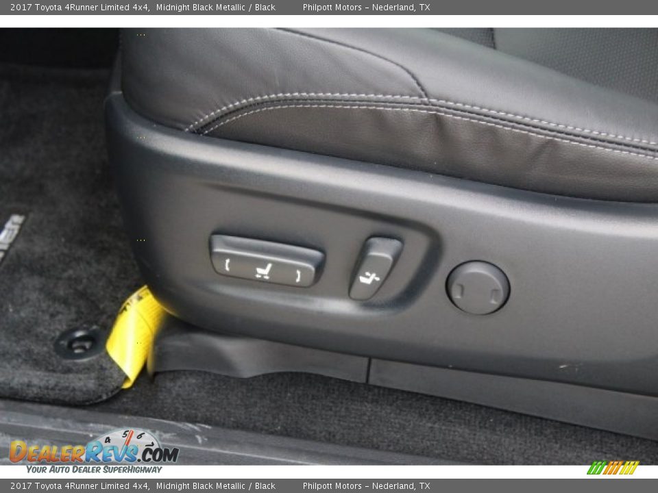 2017 Toyota 4Runner Limited 4x4 Midnight Black Metallic / Black Photo #12