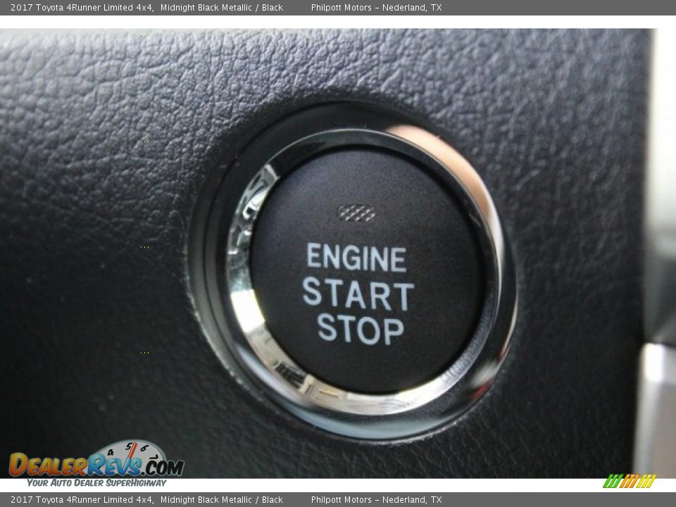 2017 Toyota 4Runner Limited 4x4 Midnight Black Metallic / Black Photo #16