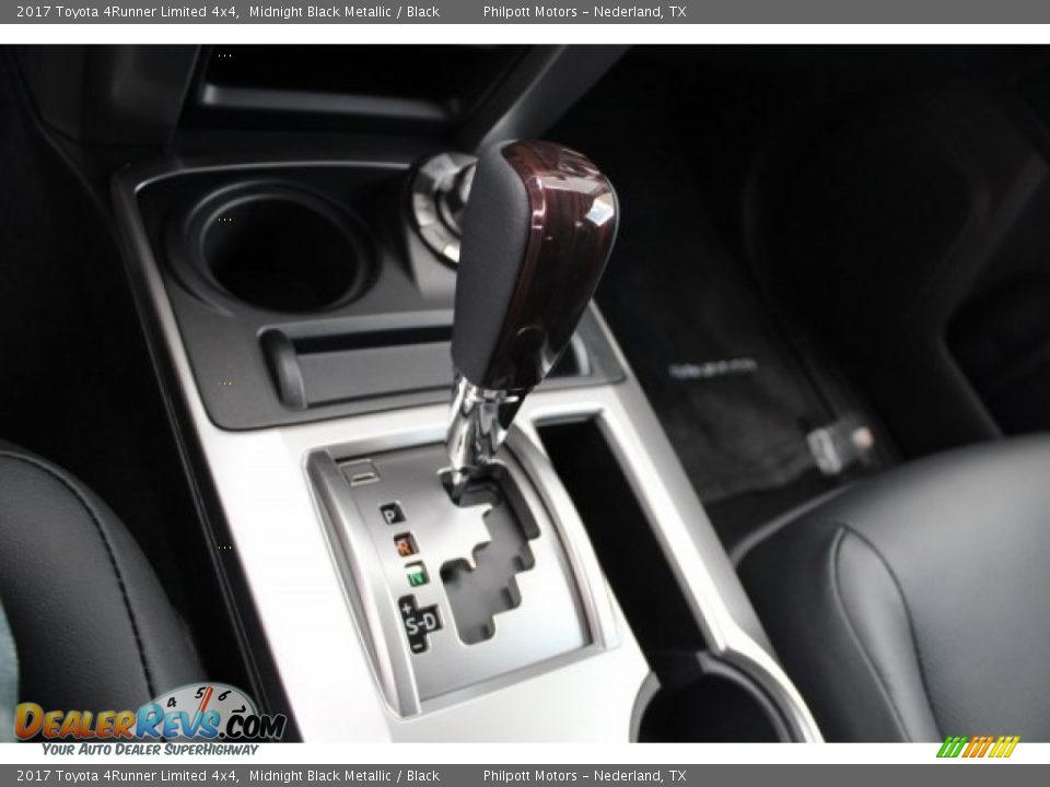 2017 Toyota 4Runner Limited 4x4 Midnight Black Metallic / Black Photo #17