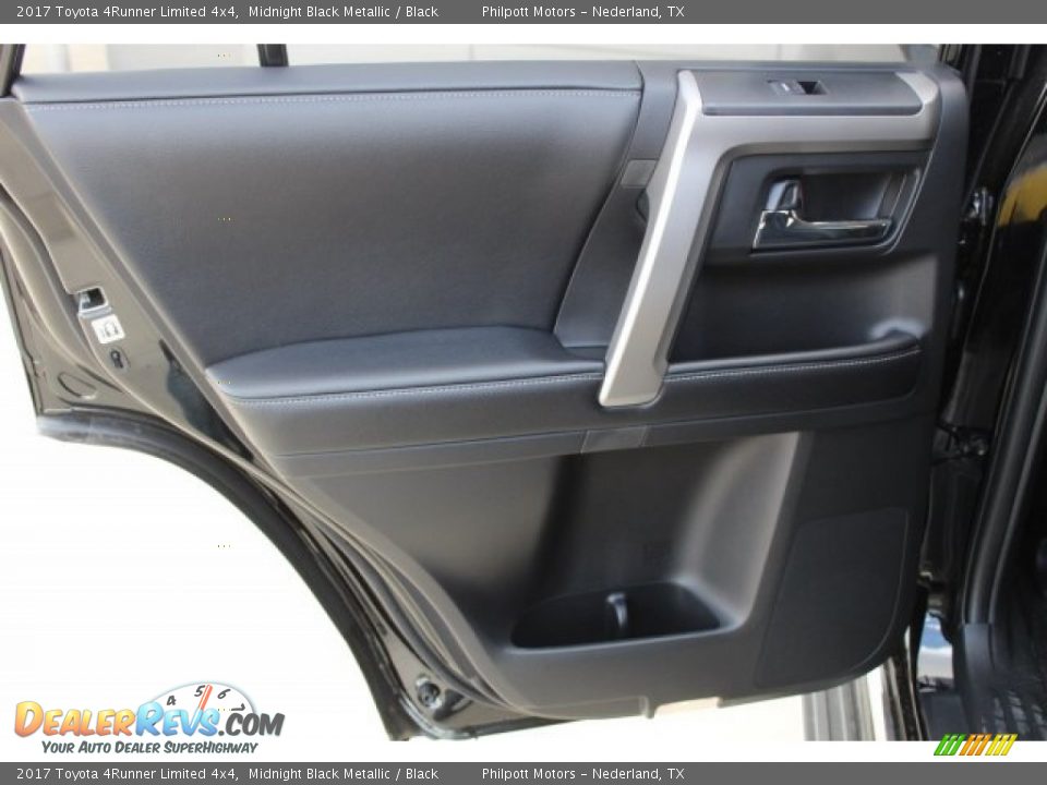 2017 Toyota 4Runner Limited 4x4 Midnight Black Metallic / Black Photo #23