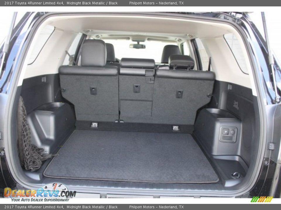 2017 Toyota 4Runner Limited 4x4 Midnight Black Metallic / Black Photo #27