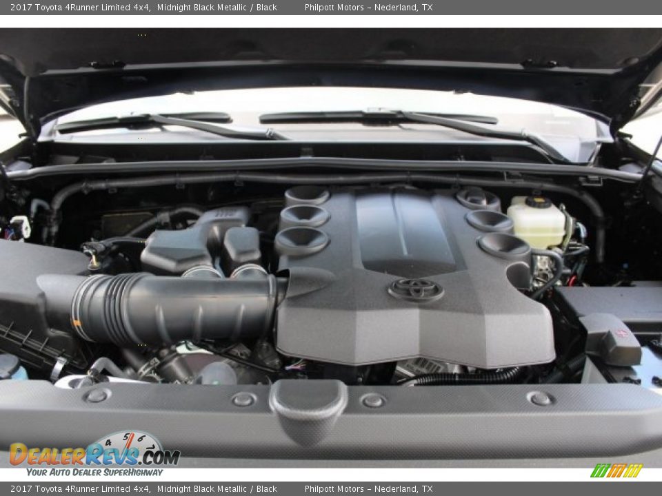 2017 Toyota 4Runner Limited 4x4 Midnight Black Metallic / Black Photo #28