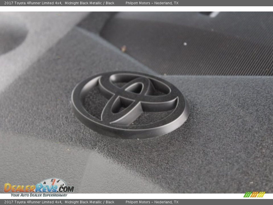 2017 Toyota 4Runner Limited 4x4 Midnight Black Metallic / Black Photo #29