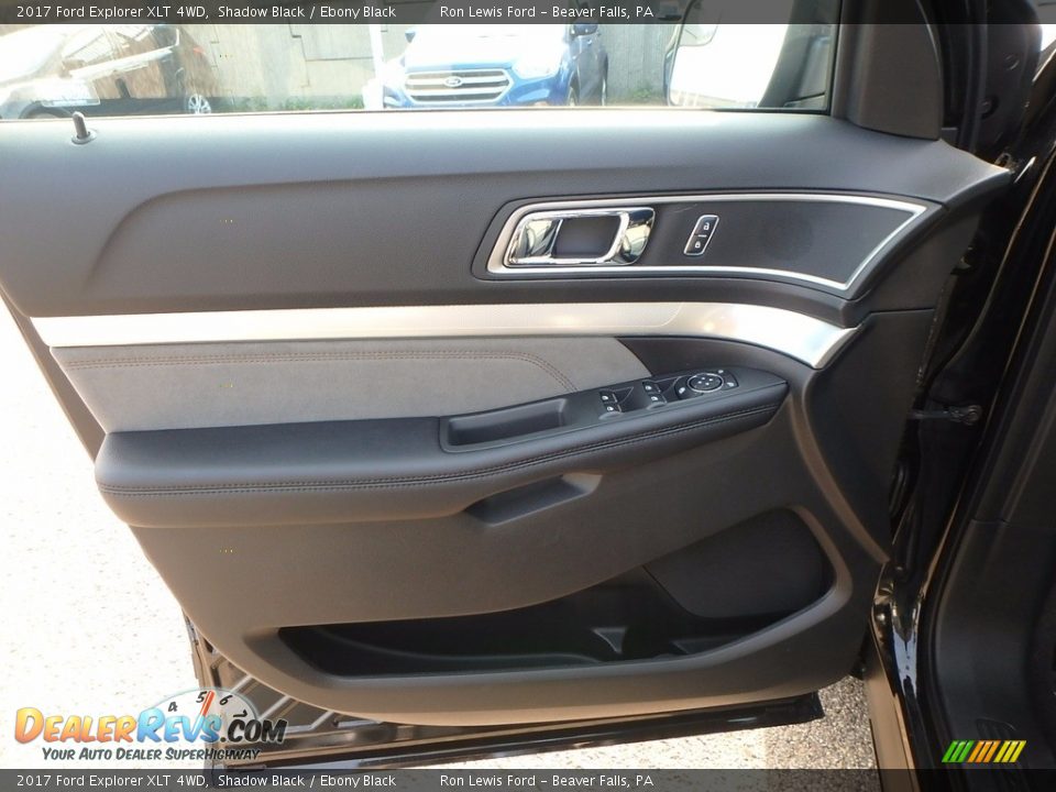 2017 Ford Explorer XLT 4WD Shadow Black / Ebony Black Photo #15