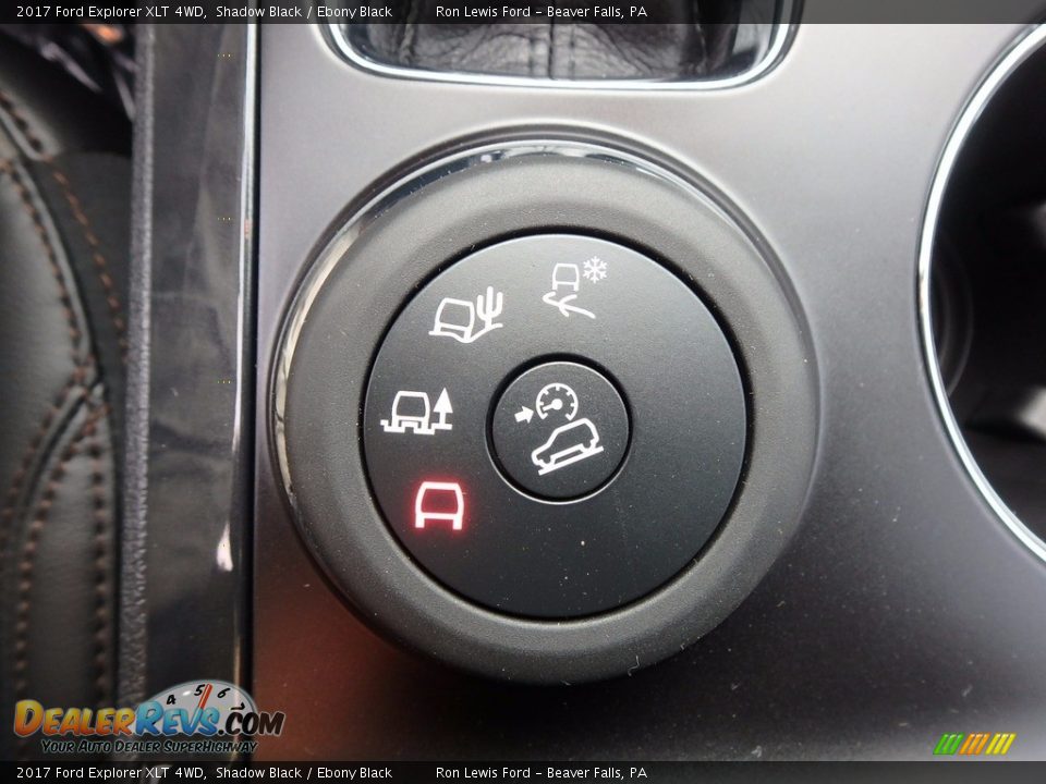2017 Ford Explorer XLT 4WD Shadow Black / Ebony Black Photo #18