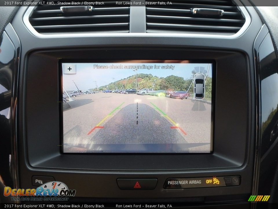 2017 Ford Explorer XLT 4WD Shadow Black / Ebony Black Photo #19