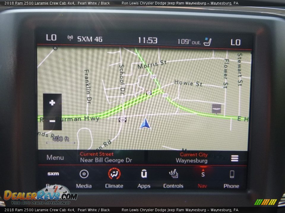 Navigation of 2018 Ram 2500 Laramie Crew Cab 4x4 Photo #18