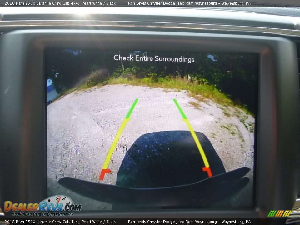2018 Ram 2500 Laramie Crew Cab 4x4 Pearl White / Black Photo #20