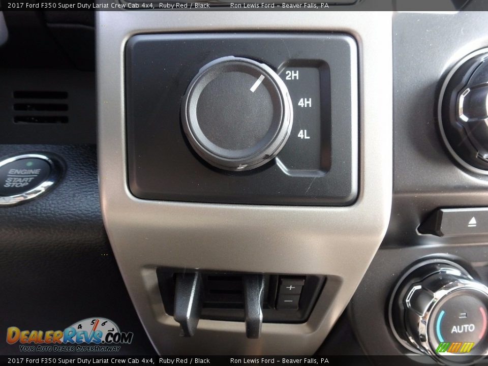 2017 Ford F350 Super Duty Lariat Crew Cab 4x4 Ruby Red / Black Photo #17