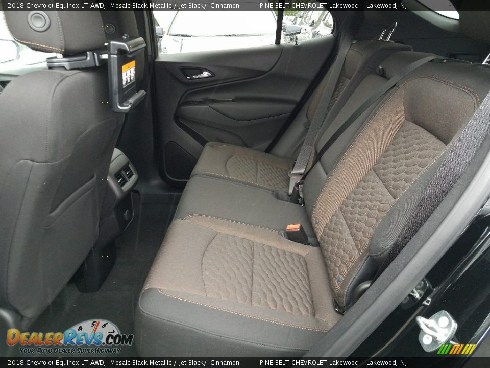 2018 Chevrolet Equinox LT AWD Mosaic Black Metallic / Jet Black/­Cinnamon Photo #6