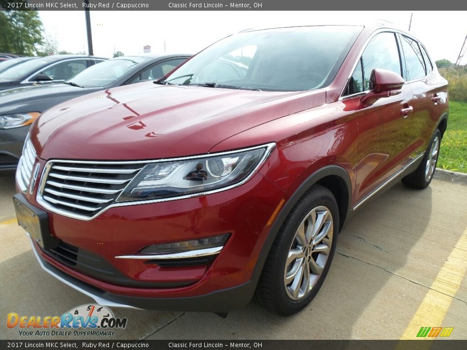 2017 Lincoln MKC Select Ruby Red / Cappuccino Photo #1