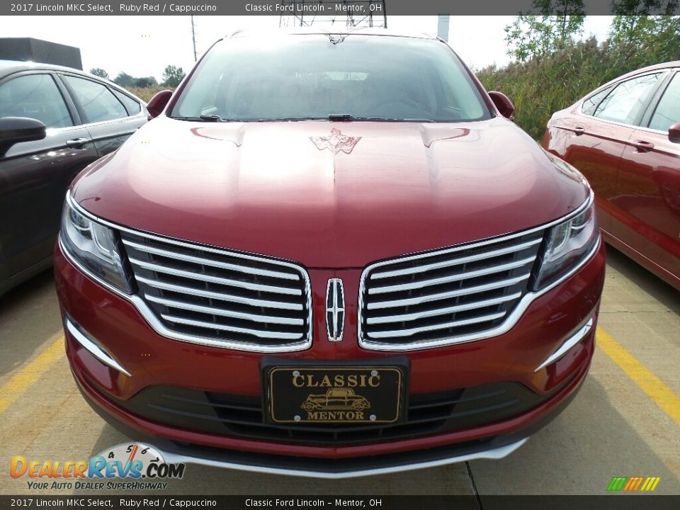 2017 Lincoln MKC Select Ruby Red / Cappuccino Photo #2