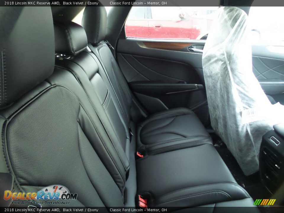 2018 Lincoln MKC Reserve AWD Black Velvet / Ebony Photo #6