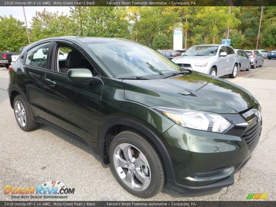 Front 3/4 View of 2018 Honda HR-V LX AWD Photo #5