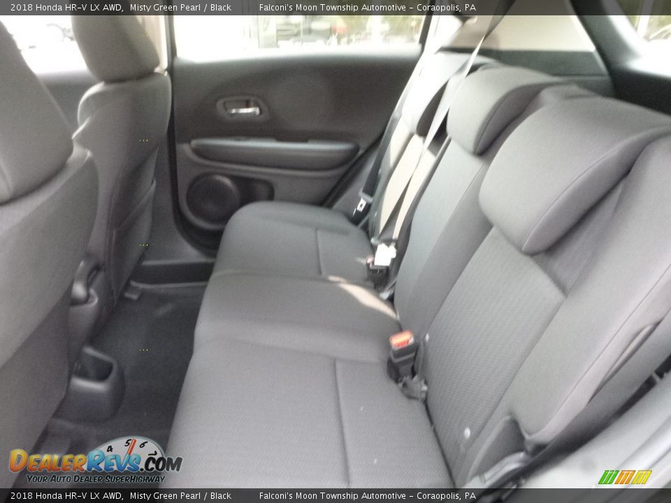 2018 Honda HR-V LX AWD Misty Green Pearl / Black Photo #9