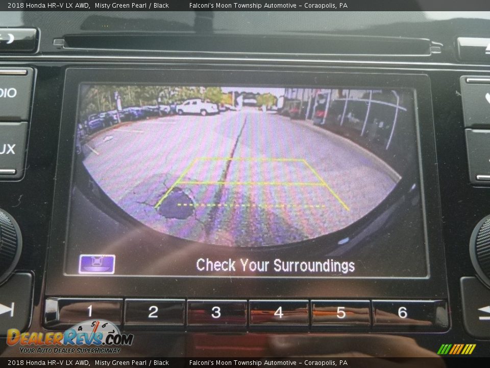 2018 Honda HR-V LX AWD Misty Green Pearl / Black Photo #15