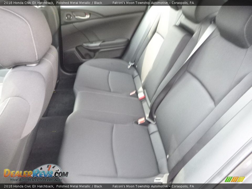 Rear Seat of 2018 Honda Civic EX Hatchback Photo #9