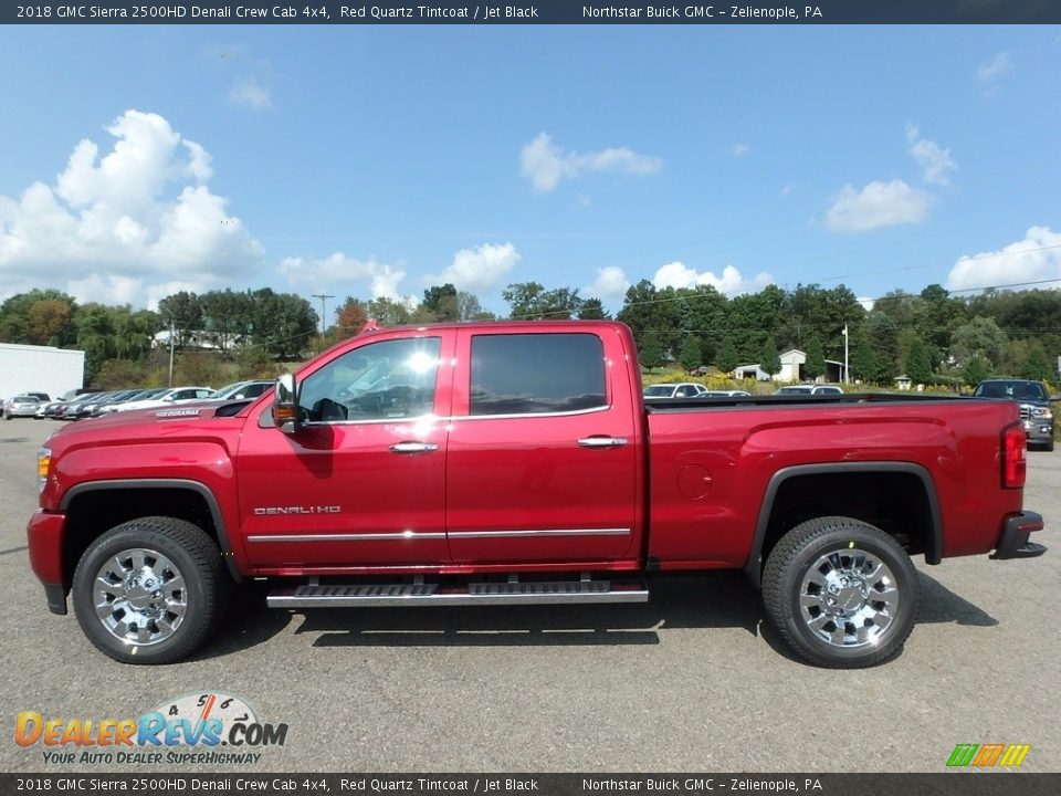 Red Quartz Tintcoat 2018 GMC Sierra 2500HD Denali Crew Cab 4x4 Photo #8