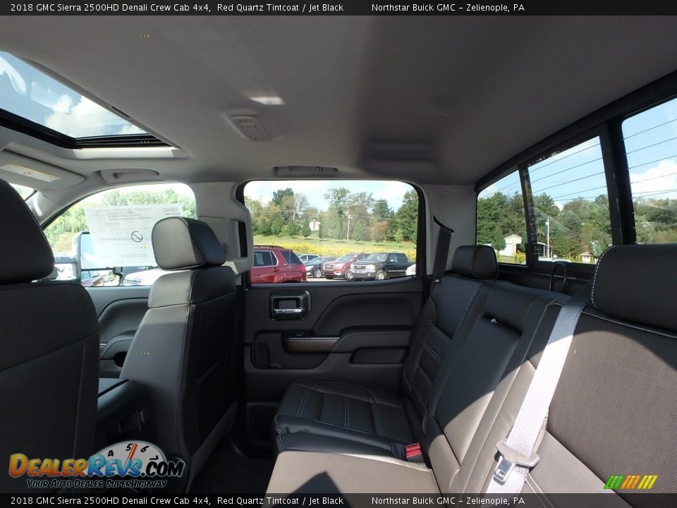 2018 GMC Sierra 2500HD Denali Crew Cab 4x4 Red Quartz Tintcoat / Jet Black Photo #11
