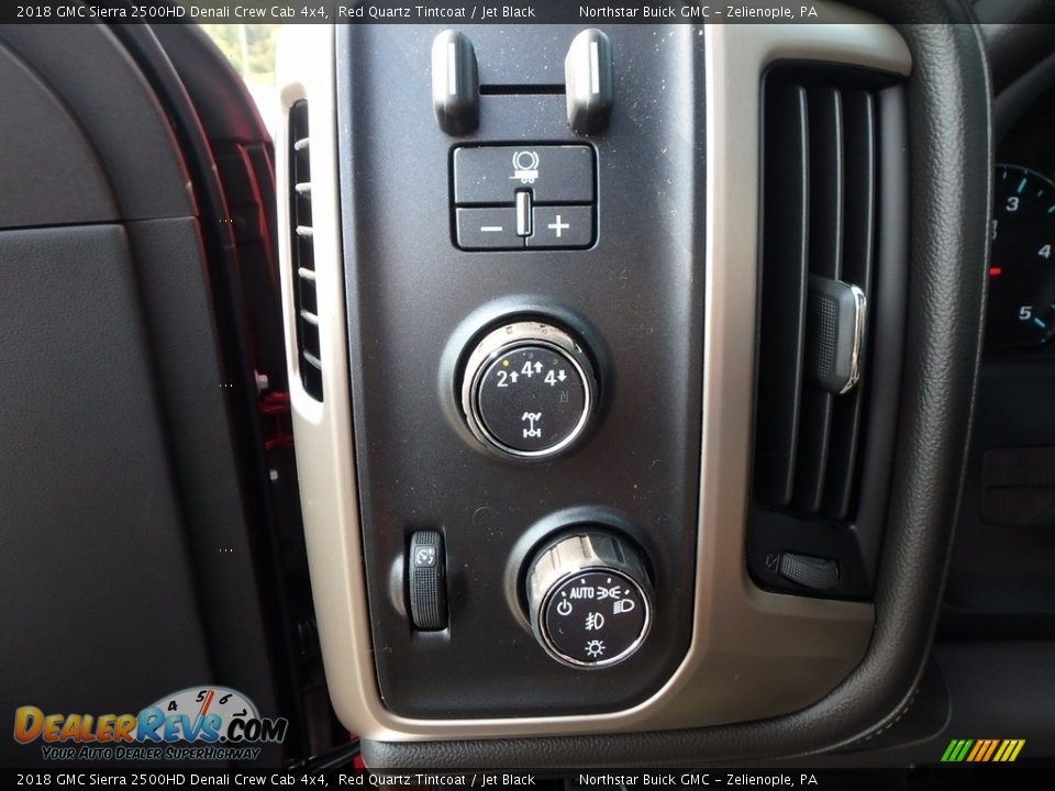 Controls of 2018 GMC Sierra 2500HD Denali Crew Cab 4x4 Photo #15