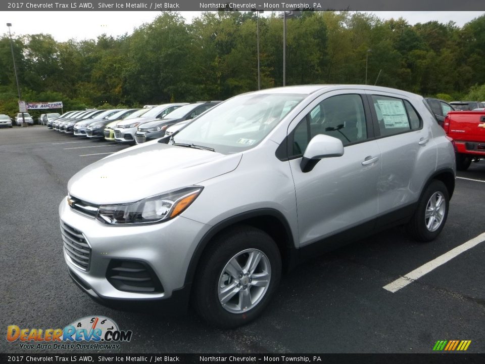 2017 Chevrolet Trax LS AWD Silver Ice Metallic / Jet Black Photo #1