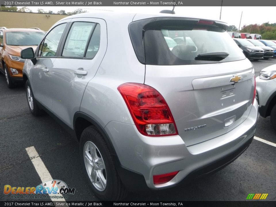 2017 Chevrolet Trax LS AWD Silver Ice Metallic / Jet Black Photo #3