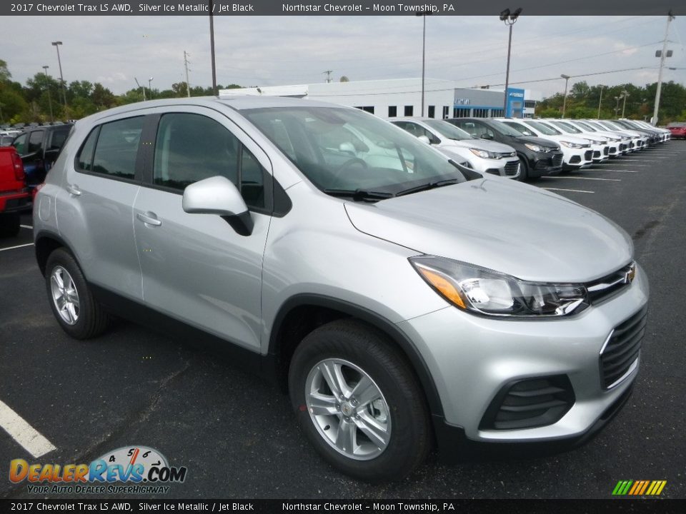 2017 Chevrolet Trax LS AWD Silver Ice Metallic / Jet Black Photo #7