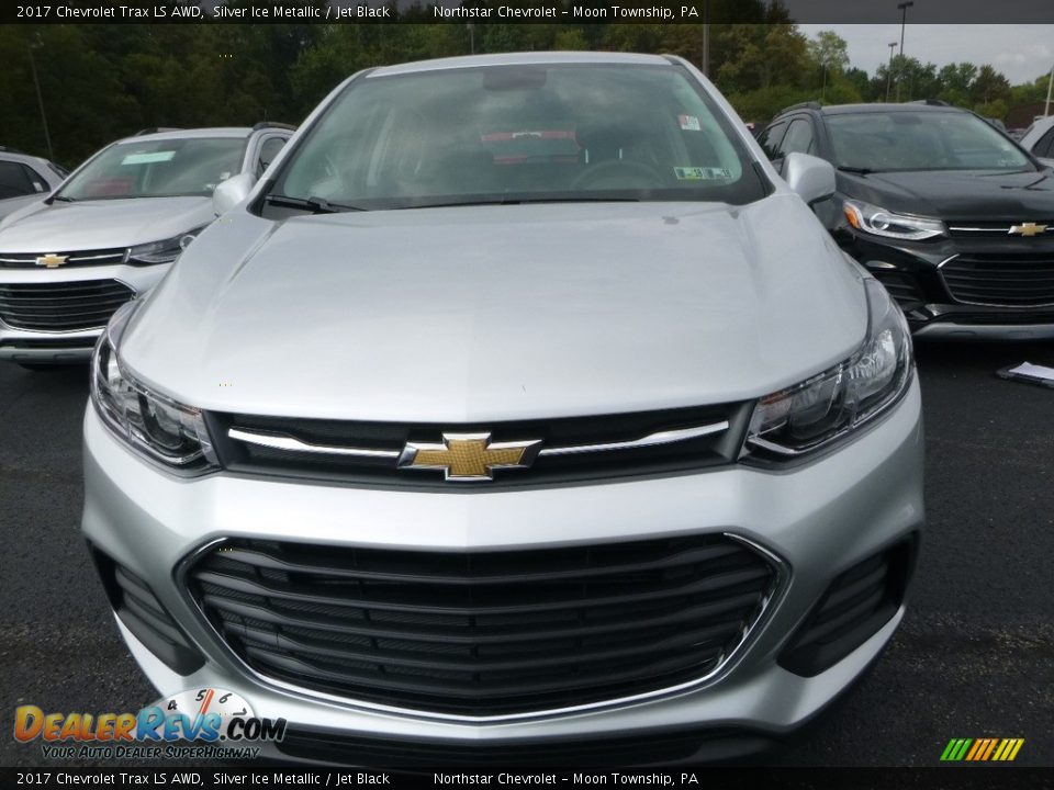 2017 Chevrolet Trax LS AWD Silver Ice Metallic / Jet Black Photo #8