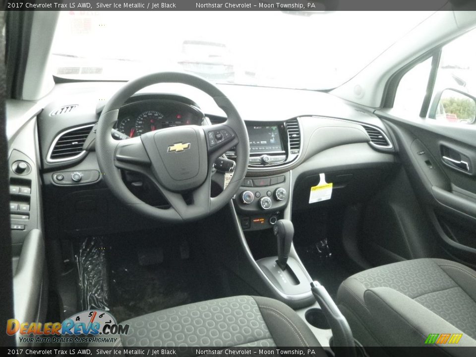 2017 Chevrolet Trax LS AWD Silver Ice Metallic / Jet Black Photo #14